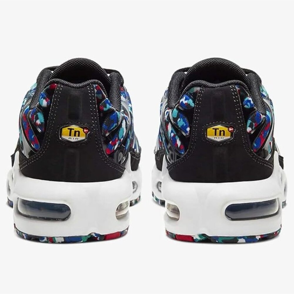 Nike Air Max Plus (gs) Big Kids Casual Running Shoes Cu4623-001 Size 4 - Picture 3 of 4